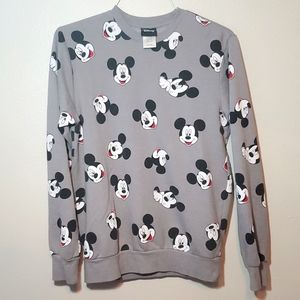 Mickey mouse Disney crew neck Sweatshirt Size S